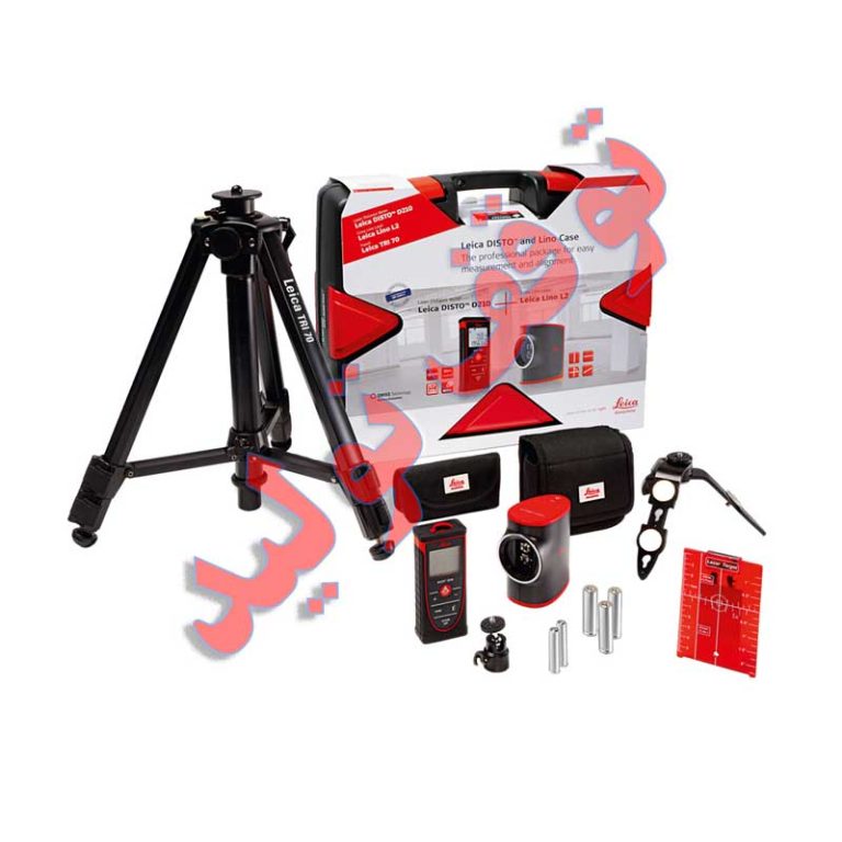 پکیج متر لیزری D210 و تراز لیزری L2 لایکا Leica