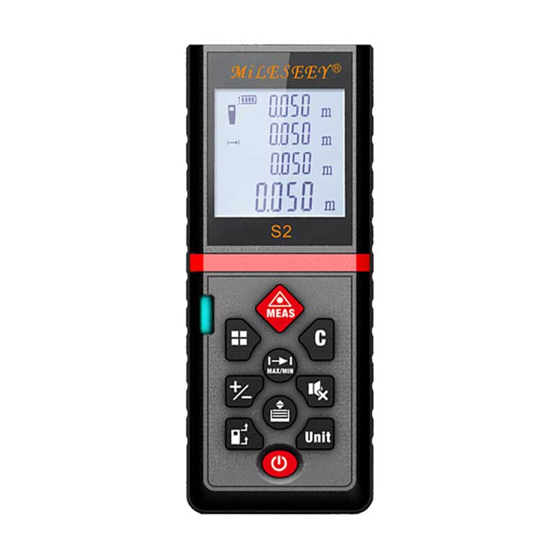 mileseey-s2-laser-distance-meter-1.jpg متر لیزری مایلسی MILESEEY S2 Red