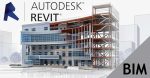 در یک نما نرم افزار نقشه برداری Autodesk Revit