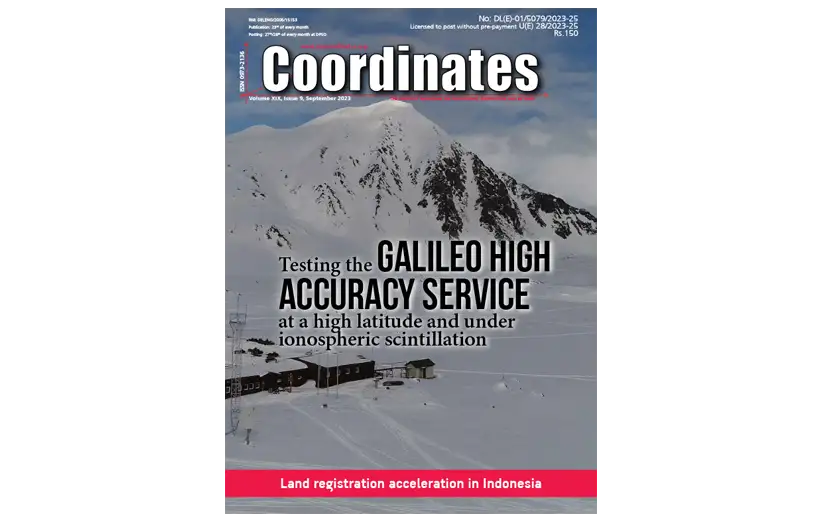 مجله نقشه برداری Coordinates