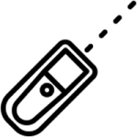 متر لیزری