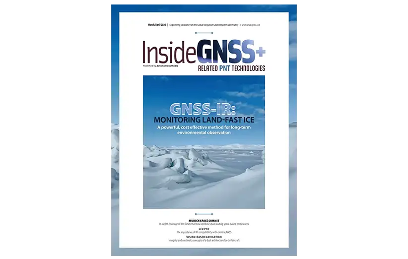 مجله نقشه برداری INSIDE GNSS